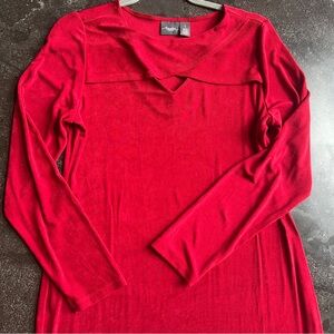 Travelers by Chico’s Red Dress - Size Small (Chico’s Size 1)